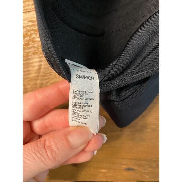 Under Armour Small Women's Continuum High Impact Zip Sports Bra black - Picture 5 of 5